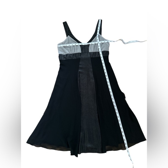 Jonathan Martin Petite Midi Strap Chiffon Studded Dress Size 10 P Party Cocktail - Picture 11 of 11